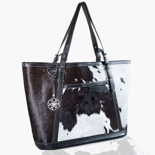 DOMINO COWHIDE - Medium White