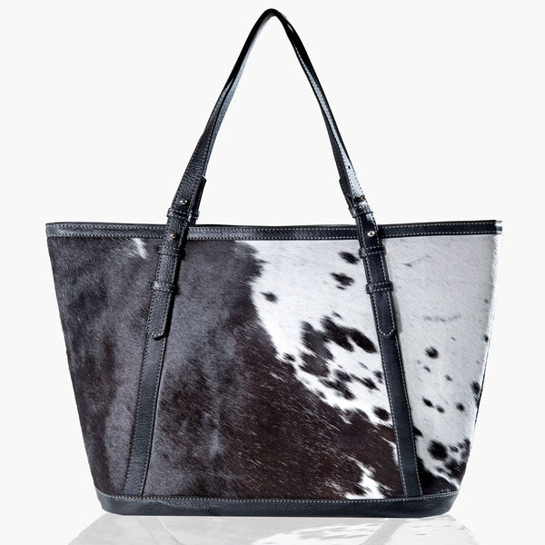 DOMINO COWHIDE - Medium White