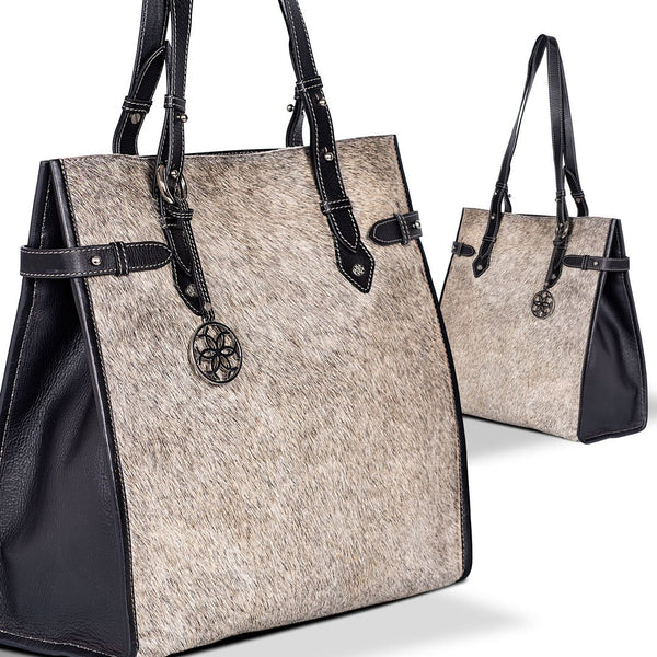 MIRADA TOTE - Grey/Black