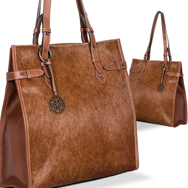 MIRADA TOTE - Chestnut