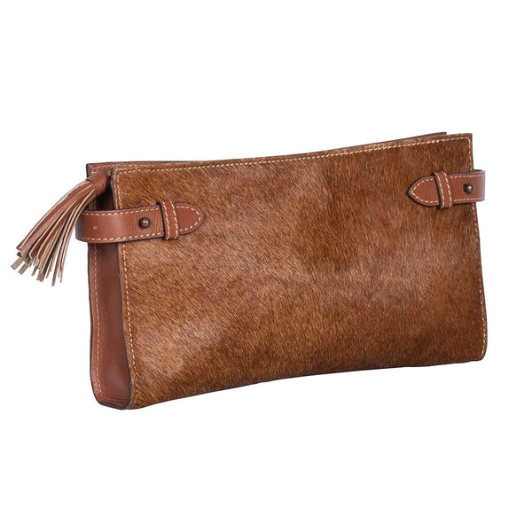 MIRADA CLUTCH - Chestnut