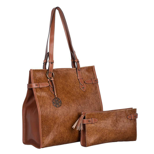 MIRADA TOTE - Chestnut