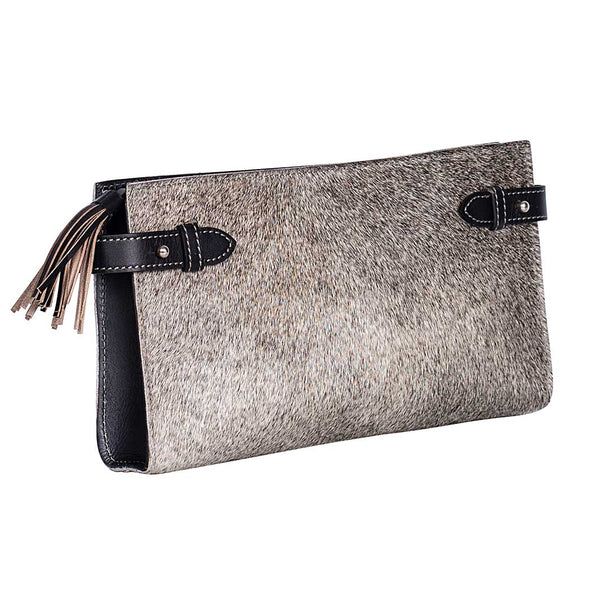 MIRADA CLUTCH - Grey/Black
