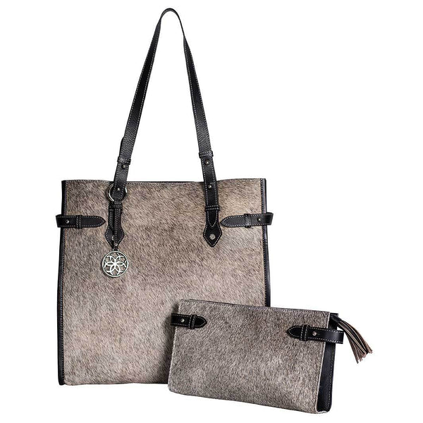 MIRADA CLUTCH - Grey/Black