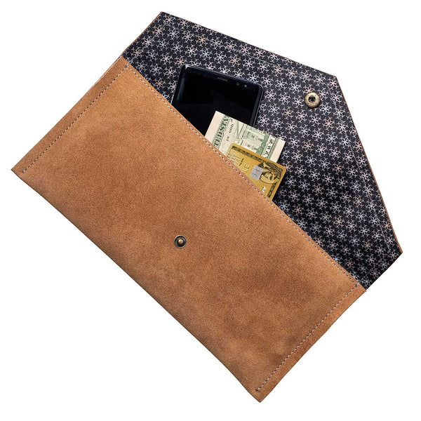 RANCHERA CLUTCH - Chestnut