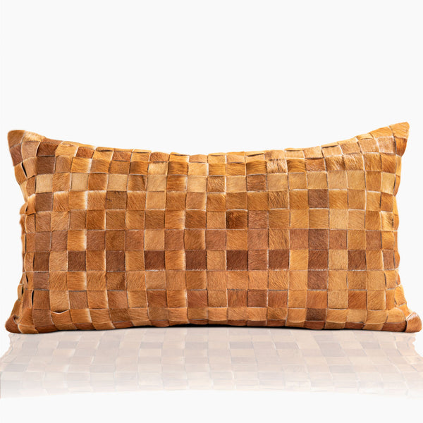 Sandro Cowhide Lumbar Pillow