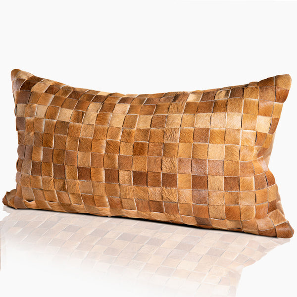 Sandro Cowhide Lumbar Pillow