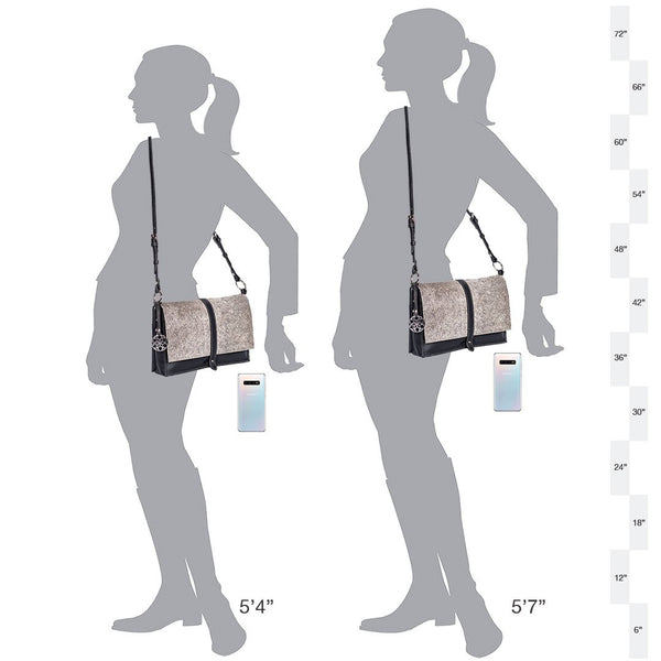 MIRADA CROSSBODY - Grey/Black