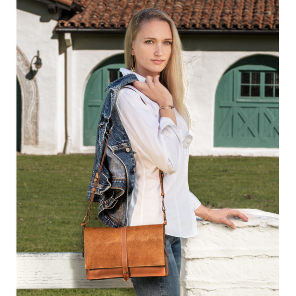 MIRADA CROSSBODY - Chestnut