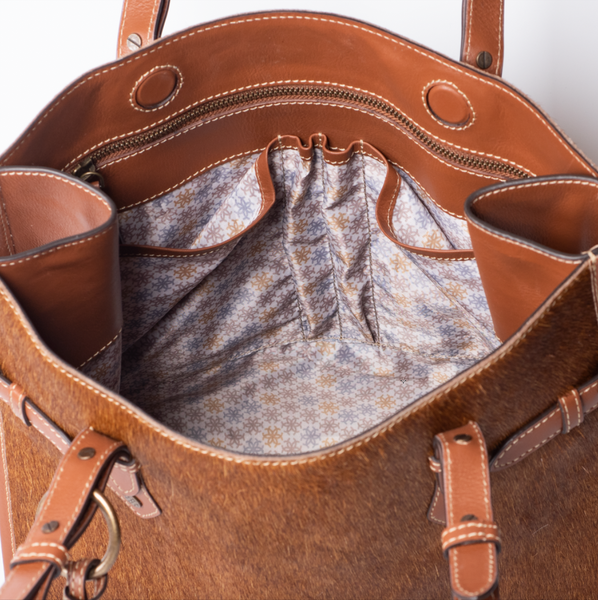 MIRADA TOTE - Chestnut