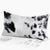 Domino Cowhide Lumbar Pillow