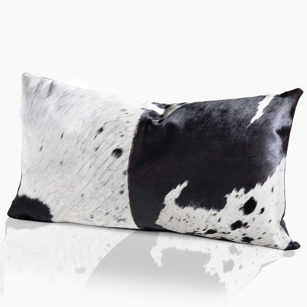 Domino Cowhide Lumbar Pillow