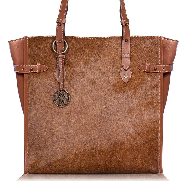 MIRADA TOTE - Chestnut