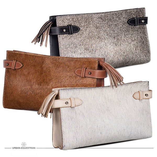 MIRADA CLUTCH - Chestnut